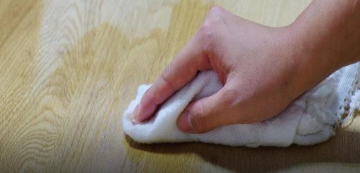 Different products used in furniture polishing